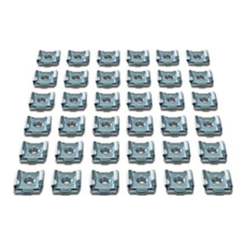 APC NetShelter - Ecrous cage - Qté 36 - Rack - Rail de montage trous carrés - 10/32 APC NetShelter - Ecrous cage - Qté 36 - Rack - Rail de montage trous carrés - 10/32