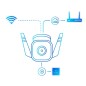 TP-Link Tapo TC65 caméra de sécurité Balle (forme) Caméra de sécurité IP Extérieure 2304 x 1296 pixels Plafond/mur TP-Link Tapo TC65 caméra de sécurité Balle (forme) Caméra de sécurité IP Extérieure 2304 x 1296 pixels Plafond/mur