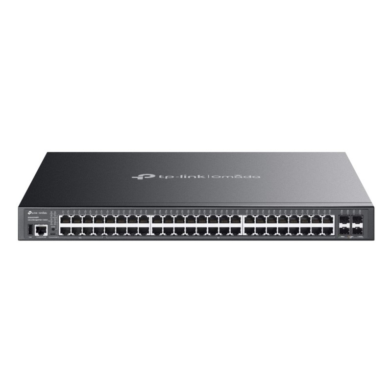 TP-Link Omada SG5452XMPP commutateur réseau Géré L3 Gigabit Ethernet (10/100/1000) Connexion Ethernet, supportant TP-Link Omada SG5452XMPP commutateur réseau Géré L3 Gigabit Ethernet (10/100/1000) Connexion Ethernet, supportant