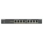 NETGEAR GS308PP Non-géré Gigabit Ethernet (10/100/1000) Connexion Ethernet, supportant l'alimentation via ce port (PoE) Noir