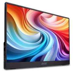 Acer PM161QB1bmiuux Moniteur portable Noir 39,6 cm (15.6") 1920 x 1080 pixels