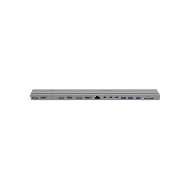 Targus HyperDrive 4K 2 x USB 3.2 Gen 2 (3.1 Gen 2) Type-C Argent Targus HyperDrive 4K 2 x USB 3.2 Gen 2 (3.1 Gen 2) Type-C Argent