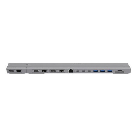 Targus HyperDrive 4K 2 x USB 3.2 Gen 2 (3.1 Gen 2) Type-C Argent