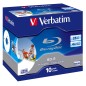 Verbatim BD-R SL 25GB 4x Printable 10 Pack Jewel Case 25 Go 10 pièce(s) Verbatim BD-R SL 25GB 4x Printable 10 Pack Jewel Case 25 Go 10 pièce(s)