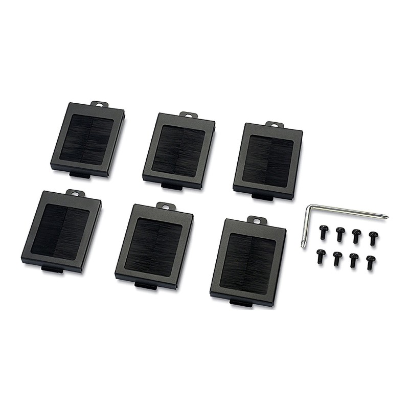 APC NetShelter - Ouvertures à brosse pour rails de montage - NetShelter SX - AR3x5x