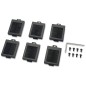 APC NetShelter - Ouvertures à brosse pour rails de montage - NetShelter SX - AR3x5x