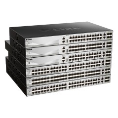 D-Link DGS-3130-54TS E commutateur réseau Géré L3 Gigabit Ethernet (10 100 1000) Gris