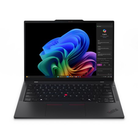Lenovo ThinkPad T14s Gen 6 (Snapdragon) Copilot+ PC X1E-78-100 Ordinateur portable 35,6 cm (14") WUXGA 32 Go LPDDR5x-SDRAM 1 To