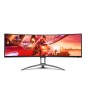 AOC B2 AG493UCX2 écran plat de PC 124 cm (48.8") 5120 x 1440 pixels Quad HD LED Noir AOC B2 AG493UCX2 écran plat de PC 124 cm (48.8") 5120 x 1440 pixels Quad HD LED Noir