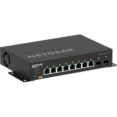 NETGEAR GSM4210PX Géré L2/L3 Gigabit Ethernet (10/100/1000) Connexion Ethernet, supportant l'alimentation via ce port (PoE) Noir