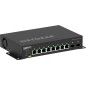 NETGEAR GSM4210PX Géré L2/L3 Gigabit Ethernet (10/100/1000) Connexion Ethernet, supportant l'alimentation via ce port (PoE) Noir