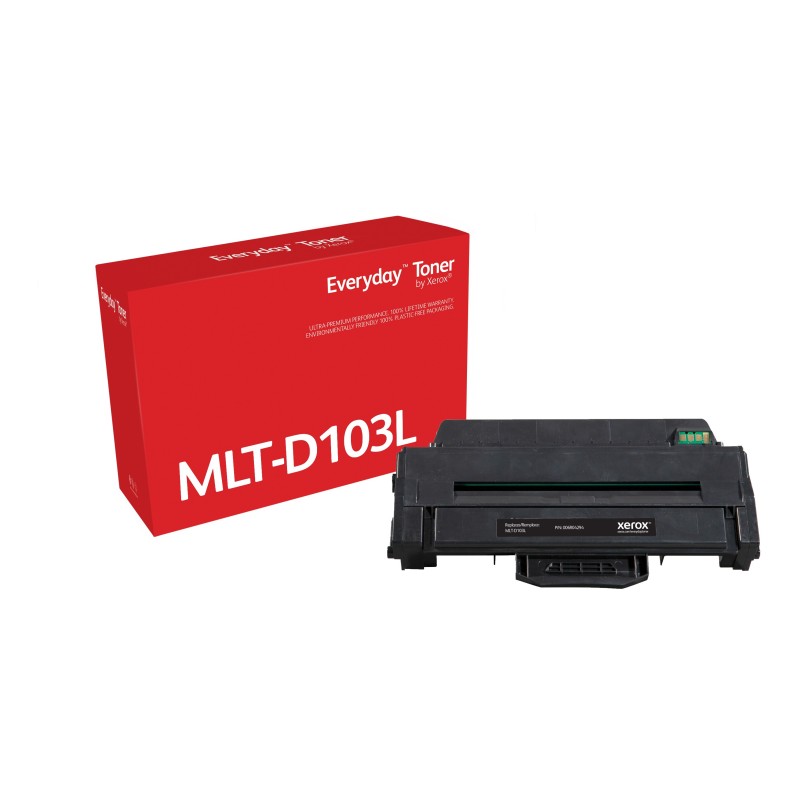 Toner Noir Everyday™ de Xerox compatible avec Samsung MLT-D103L, Grande capacité Toner Noir Everyday™ de Xerox compatible avec Samsung MLT-D103L, Grande capacité
