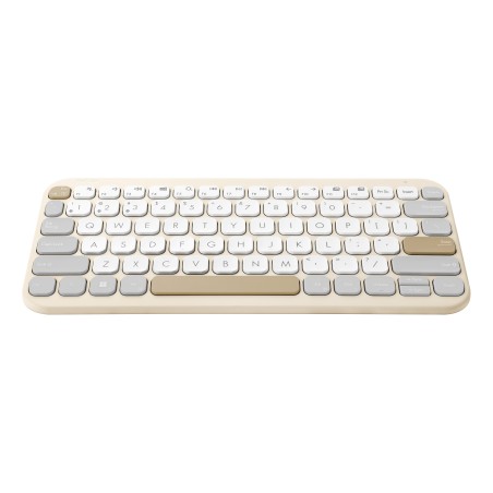 ASUS Marshmallow Keyboard KW100 clavier Maison Bluetooth Beige, Gris, Blanc