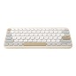 ASUS Marshmallow Keyboard KW100 clavier Maison Bluetooth Beige, Gris, Blanc