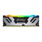Kingston Technology FURY 48GB 8000MT/s DDR5 CL38 DIMM (Kit de 2) Renegade RGB Silver