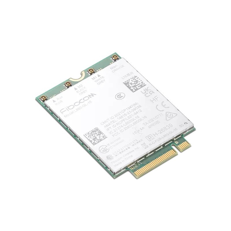 Lenovo Fibocom L860-GL-16 4G Interne WWAN 1000 Mbit/s Lenovo Fibocom L860-GL-16 4G Interne WWAN 1000 Mbit/s