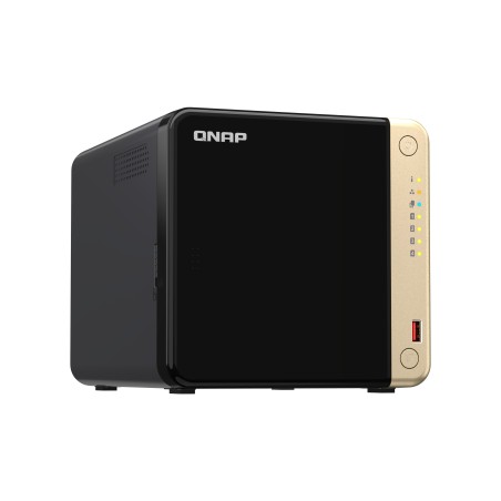 QNAP TS-464 NAS Tower Intel® Celeron® N5095 8 Go DDR4 0 To QNAP QTS Noir