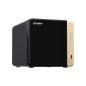 QNAP TS-464 NAS Tower Intel® Celeron® N5095 8 Go DDR4 0 To QNAP QTS Noir