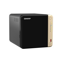 QNAP TS-464 NAS Tower Intel® Celeron® N5095 8 Go DDR4 0 To QNAP QTS Noir