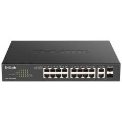 D-Link DGS-1100-18PV2 commutateur réseau Géré L2 Gigabit Ethernet (10 100 1000) Connexion Ethernet, supportant l'alimentation