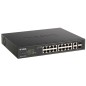 D-Link DGS-1100-18PV2 commutateur réseau Géré L2 Gigabit Ethernet (10/100/1000) Connexion Ethernet, supportant l'alimentation D-Link DGS-1100-18PV2 commutateur réseau Géré L2 Gigabit Ethernet (10/100/1000) Connexion Ethernet, supportant l'alimentation