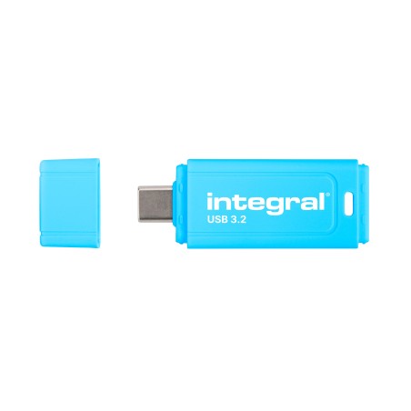 Integral Neon-C INFD128GBNEONCB3.2 lecteur USB flash 128 Go USB Type-C 3.2 Gen 1 (3.1 Gen 1) Noir
