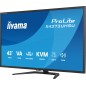iiyama ProLite X4373UHSU-B2 écran plat de PC 108 cm (42.5") 3840 x 2160 pixels 4K Ultra HD LED Noir iiyama ProLite X4373UHSU-B2 écran plat de PC 108 cm (42.5") 3840 x 2160 pixels 4K Ultra HD LED Noir