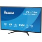 iiyama ProLite X4373UHSU-B2 écran plat de PC 108 cm (42.5") 3840 x 2160 pixels 4K Ultra HD LED Noir iiyama ProLite X4373UHSU-B2 écran plat de PC 108 cm (42.5") 3840 x 2160 pixels 4K Ultra HD LED Noir