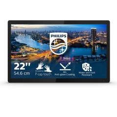 Philips B Line 222B1TFL 00 écran plat de PC 54,6 cm (21.5") 1920 x 1080 pixels Full HD LED Écran tactile Noir