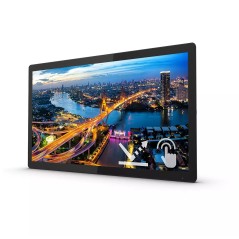 Philips B Line 222B1TFL 00 écran plat de PC 54,6 cm (21.5") 1920 x 1080 pixels Full HD LED Écran tactile Noir