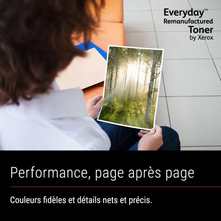 Toner remanufacturé Mono Everyday™ de Xerox compatible avec Brother TN-3430, Capacité standard