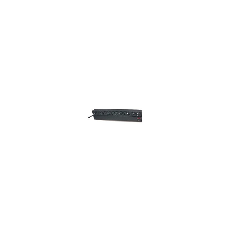 APC Basic Rack 1.8kVA unité de distribution d'énergie Noir