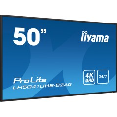iiyama LH5041UHS-B2AG Écran d'affichage dynamique Écran plat de signalisation numérique 127 cm (50") LCD 500 cd m² 4K Ultra HD