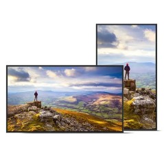 Sharp PN-E439 Écran plat de signalisation numérique 109,2 cm (43") LCD 350 cd/m² 4K Ultra HD Noir 16/7