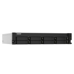 QNAP TS-832PXU-RP NAS Rack (2 U) Annapurna Labs AL324 4 Go DDR4 0 To QNAP Turbo System Noir