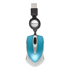 Verbatim Go Mini souris Bureau Ambidextre USB Type-A Optique 1000 DPI