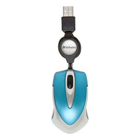 Verbatim Go Mini souris Bureau Ambidextre USB Type-A Optique 1000 DPI