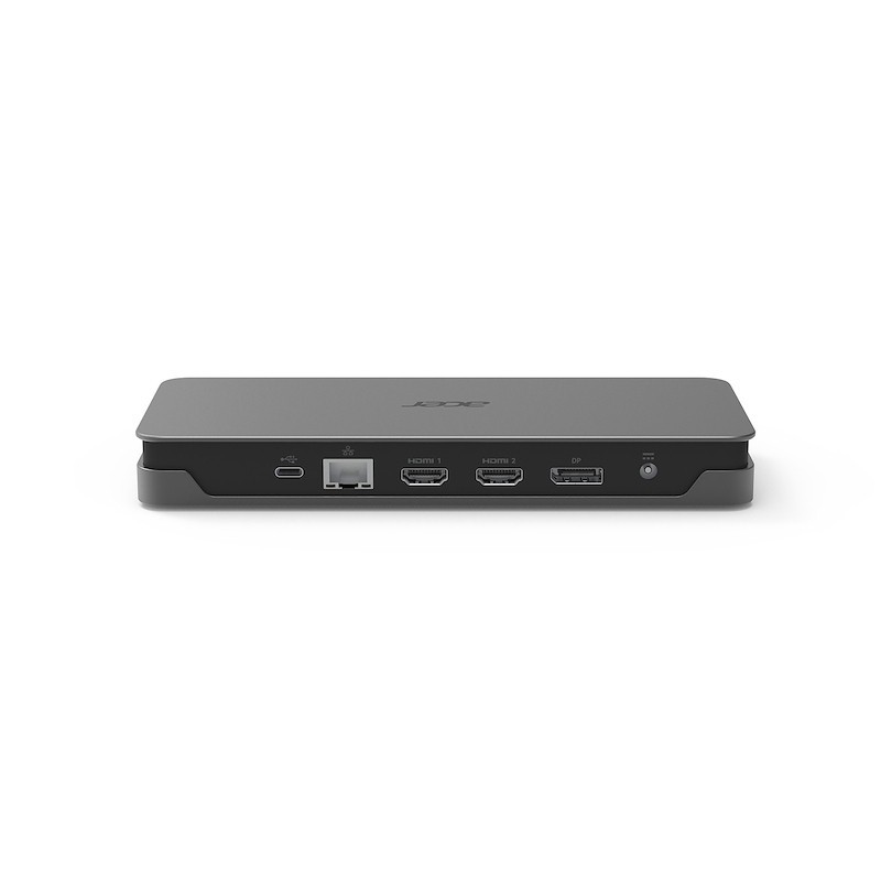 Acer GP.DCK11.01Q station d'accueil Avec fil USB 3.2 Gen 2 (3.1 Gen 2) Type-C Noir Acer GP.DCK11.01Q station d'accueil Avec fil USB 3.2 Gen 2 (3.1 Gen 2) Type-C Noir