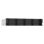 QNAP TS-1273AU-RP-8G serveur de stockage NAS Rack (2 U) Ryzen Embedded V1500B 8 Go DDR4 0 To QNAP QTS Aluminium, Noir