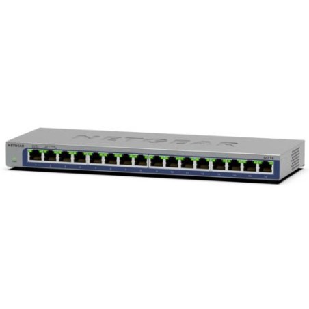 NETGEAR GS116 Non-géré L2 Gigabit Ethernet (10/100/1000) Noir