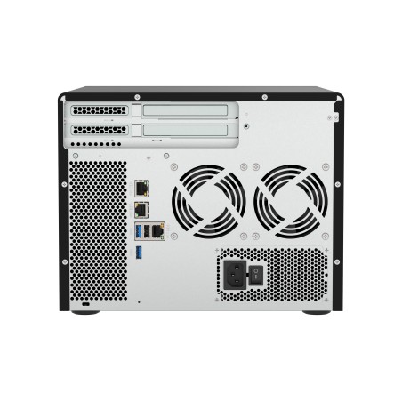 QNAP TS-855X SAN Tower Intel Atom® C5125 8 Go DDR4 0 To QNAP QTS Noir