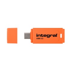 Integral Neon-C INFD32GBNEONCOR3.2 lecteur USB flash 32 Go USB Type-C 3.2 Gen 1 (3.1 Gen 1) Noir