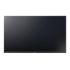 Sharp PN-LA652 Écran plat interactif 165,1 cm (65") LCD 450 cd m² 4K Ultra HD Noir Écran tactile