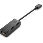 HP USB-C to DP Adapter adaptateur graphique USB Noir HP USB-C to DP Adapter adaptateur graphique USB Noir