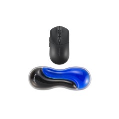 Kensington Repose-poignet Slim Duo Gel pour souris/trackball - Bleu