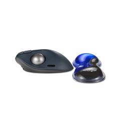 Kensington Repose-poignet Slim Duo Gel pour souris trackball - Bleu