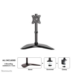 Neomounts NM-D335BLACK Support d'écran à poser 10-30"