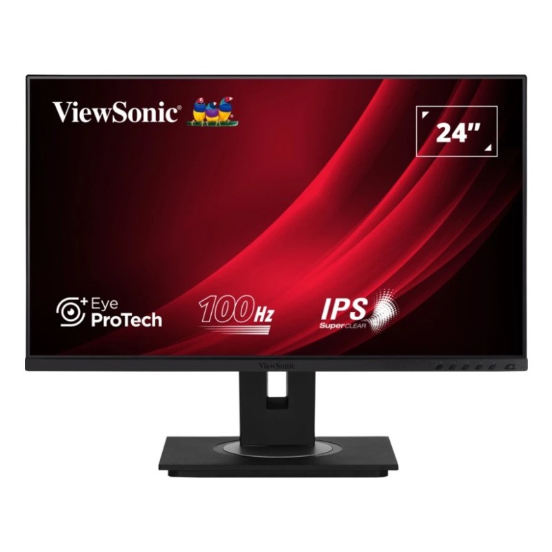 Viewsonic VG Series VG2448A-2 écran plat de PC 60,5 cm (23.8") 1920 x 1080 pixels Full HD LED Noir Viewsonic VG Series VG2448A-2 écran plat de PC 60,5 cm (23.8") 1920 x 1080 pixels Full HD LED Noir