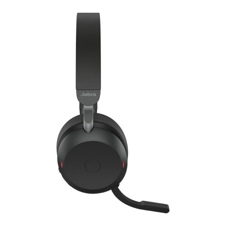 Jabra Evolve2 75 Casque Avec fil &sans fil Arceau Appels/Musique USB Type-C Bluetooth Socle de chargement Noir