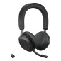 Jabra Evolve2 75 Casque Avec fil &sans fil Arceau Appels/Musique USB Type-C Bluetooth Socle de chargement Noir Jabra Evolve2 75 Casque Avec fil &sans fil Arceau Appels/Musique USB Type-C Bluetooth Socle de chargement Noir